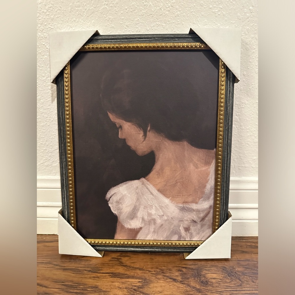 11" × 14" Female Portrait Wall Art Canvas - Threshold designed Studio McGee